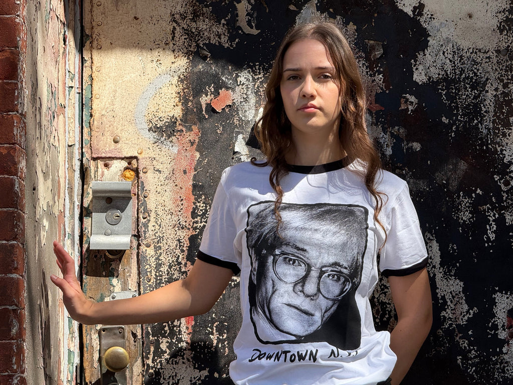 Andy Warhol Black Ringer T-Shirt