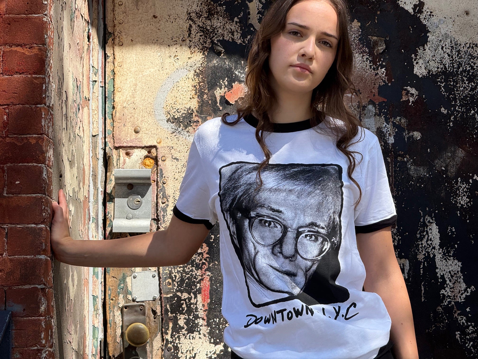 Andy Warhol Black Ringer T-Shirt