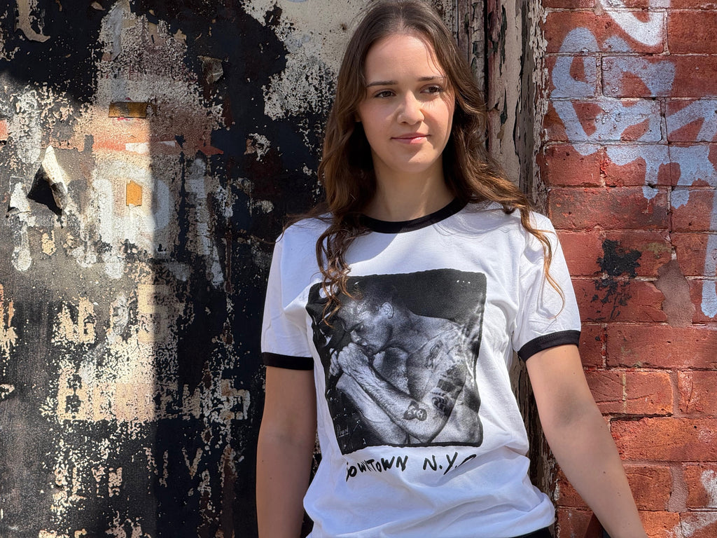 Henry Rollins Black Ringer T-Shirt.