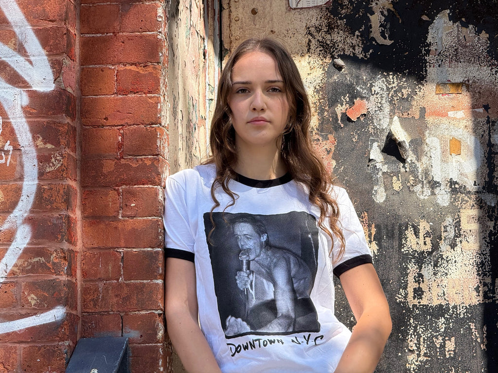 Iggy Pop Black Ringer T-Shirt