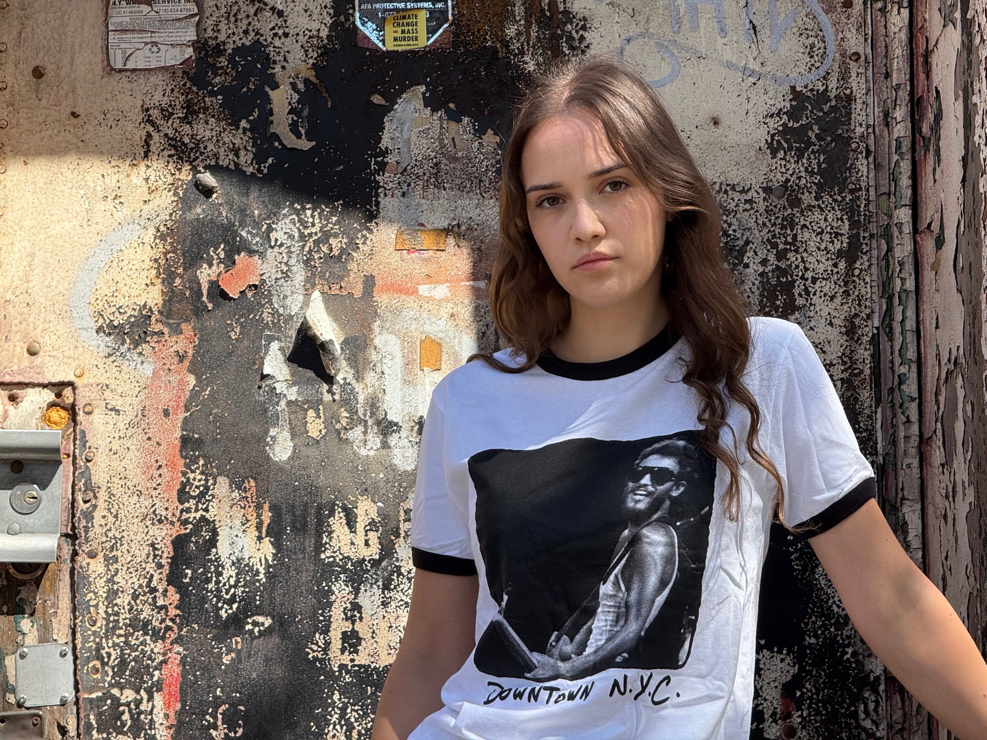 Bruce Springsteen Black Ringer T-Shirt