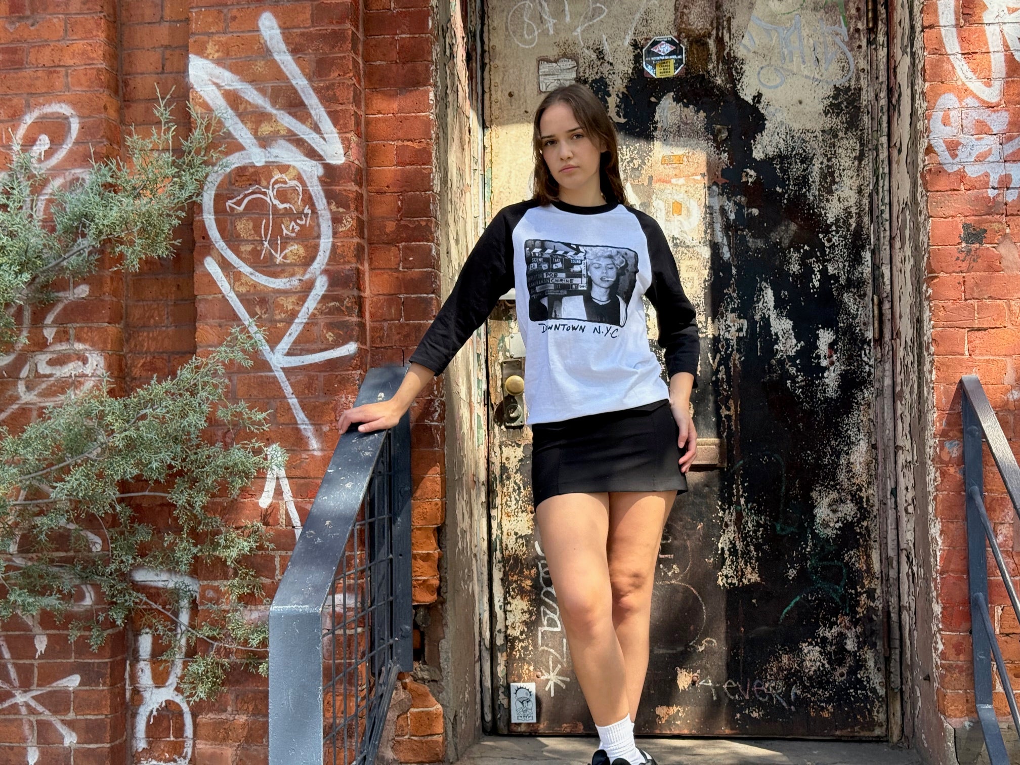 Debbie Harry (Hair) Baseball Shirt