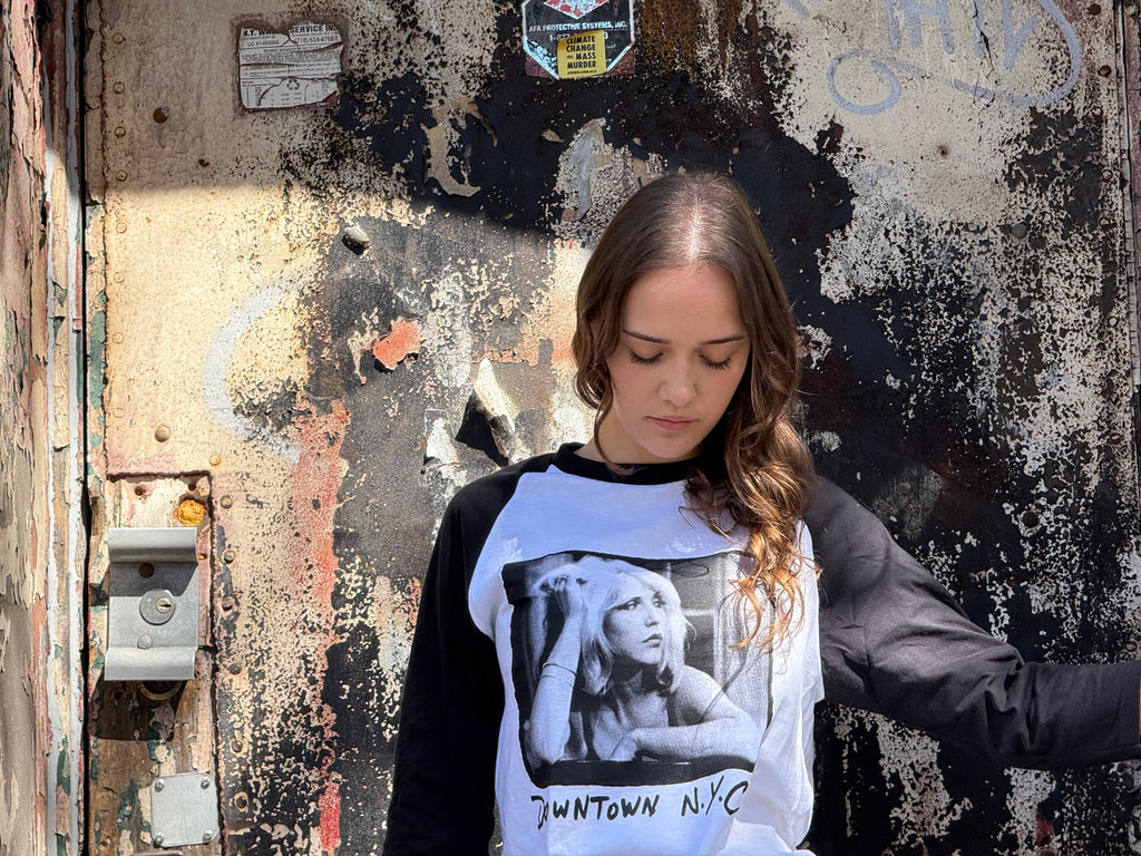 Debbie Harry (Hair) Baseball Shirt