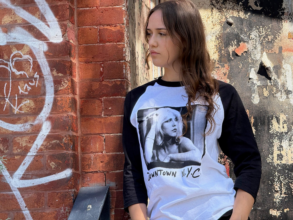 Debbie Harry (Hair) Baseball Shirt