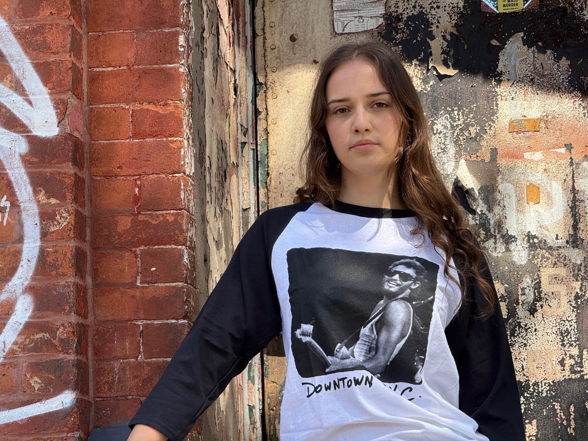 Bruce Springsteen Baseball Shirt